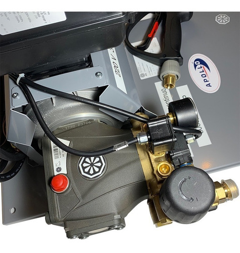 Imagen 8 de 10 de Hidrolavadora Industrial 3000psi Con Paro Automatico 6.7 Hp Italiana Bomba De Alta Presión Annovi Reverberi Apollo 6