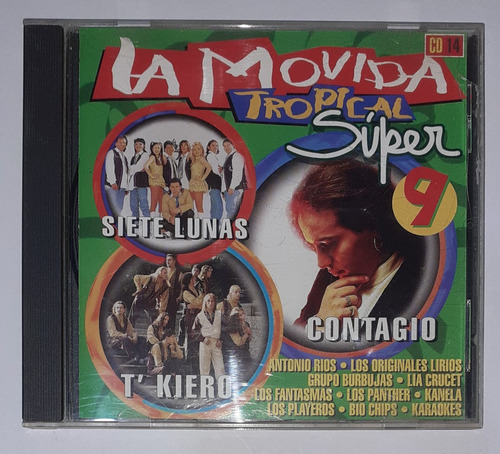 Compact Disc De La Colección La Movida Tropical Súper Vol. 9