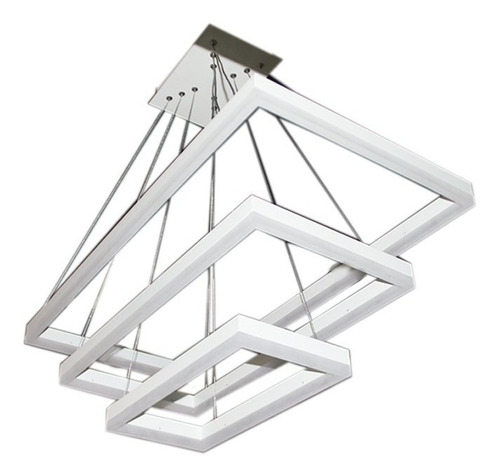  Lampara Led De Techo Decorativa Multivoltaje3tonos6013white