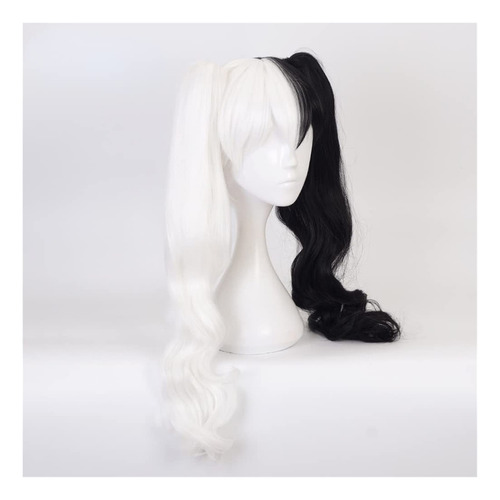 Peluca De Cosplay, Peluca Monokuma, Peluca De Cola De