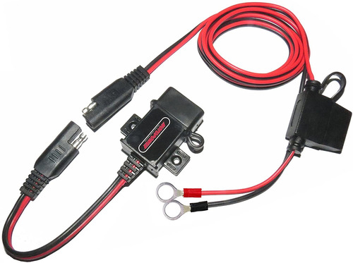 Mp0609a 3 1amp Motorcycle Cargador Usb Kit Sae A Usb Ad...