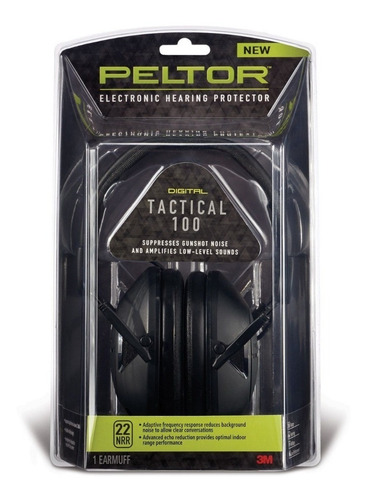 Peltor Tactical 100 Electronico22db (nrr) Hearing Protector