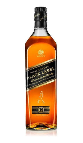 Whisky Black Label 12 Años 1 L