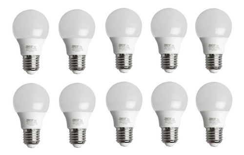 Imagen 1 de 6 de 10 Lámparas Led Sica 5w - Clásica - Luz Fría - Bajo Consumo