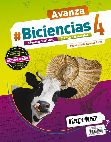 Biciencias 4 Avanza  Bonaerense [ Actualizado ]- Kapelusz