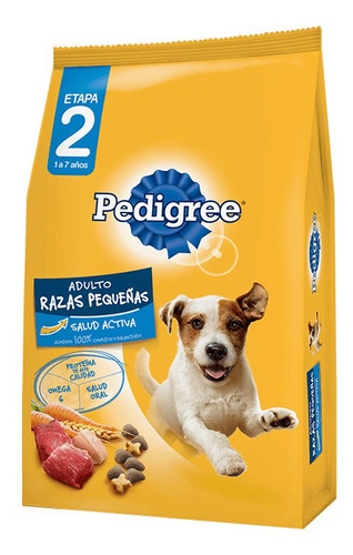 Imagen 1 de 1 de Alimento Pedigree Óptima Digestión Etapa 2 para perro adulto de raza pequeña sabor mix en bolsa de 21kg