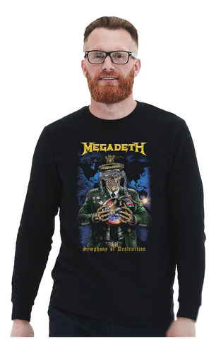 Polera Ml Megadeth Symphony Of Destruction Metal Abominatron