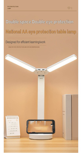 Lámpara De Mesa Led Brillante Para Protección Ocular Infanti