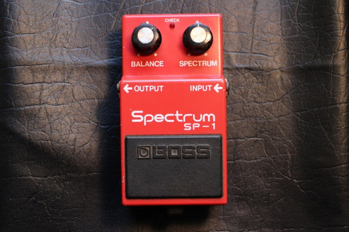 Pedal Boss Spectrum Sp1 1981 Japon Coleccionable 