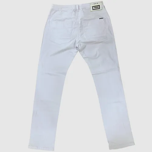Calça branca masculina best sale skinny