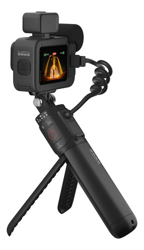 Kit Câmera Gopro Hero 13 Creator Edition Com Luz E Microfone