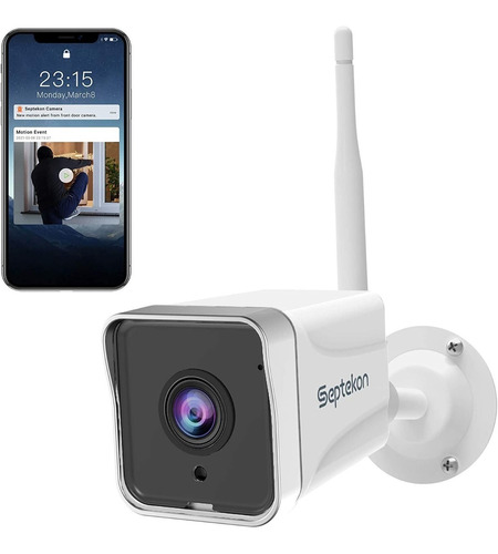 Camara Video Vigilancia Celular Nocturna Exteriores Alexa 