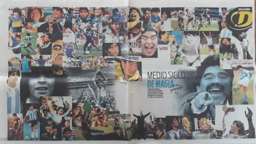Diario Medio Siglo De Magia - 50 Años Diego Armando Maradona (Usado)