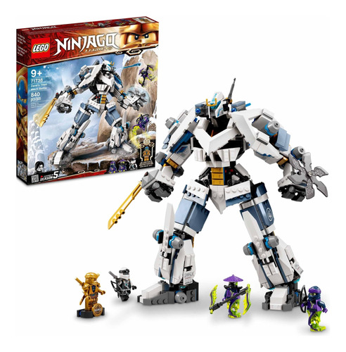 Lego Ninjago Legacy Zanes Titan Mech Battle, Figura De Acci