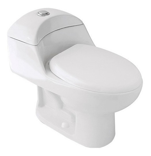 Imagen 7 de 8 de Inodoro Loza One Piece Largo Deposito Asiento Envio Gratis