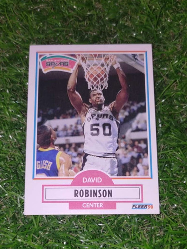 Cv David Robinson 1990 Fleer