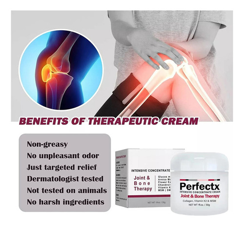 Creme Ósseo Para Articulações De Terapia Intensiva Para