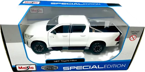 Miniatura Toyota Hilux Srx 2022 Caixa Maisto 1/27 | Parcelamento