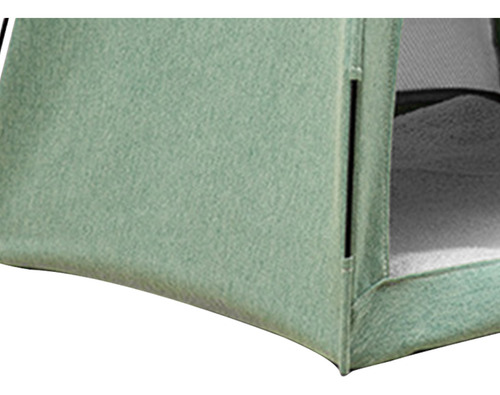 Cama Tipo Carpa Para Gatos, Tamaño Grande, Color Verde