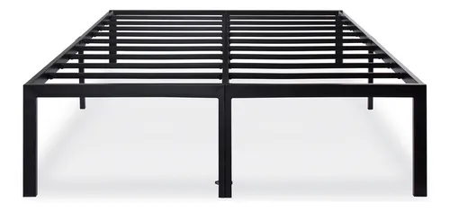 Marco De Cama Con Tablas De Acero Resistente T-3000 De 18 Pu