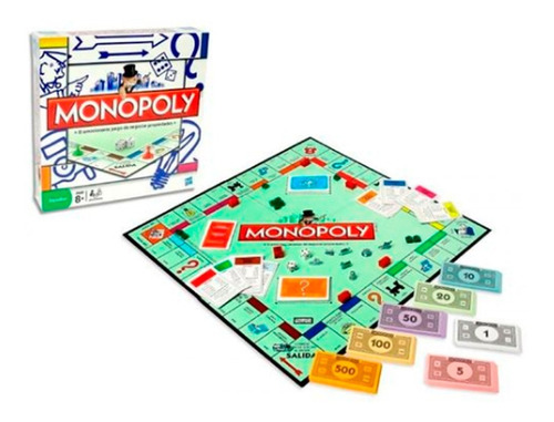 Juego De Mesa Monopoly Popular Familiar Hasbro