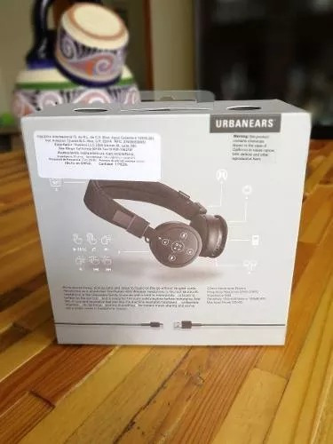 Diadema Urbanears Hellas Wireless Bluettoth Black Belt M/l Black