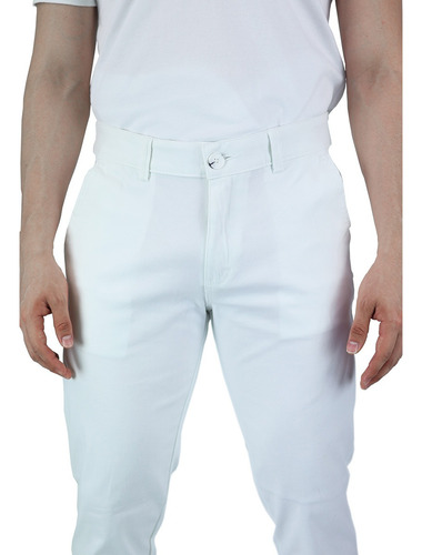 Pantalón De Vestir Casual Slim Fit Para Hombre