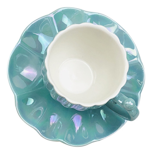 Tazas De Café Con Tapa, Taza De Café Con Forma De Concha, Ta