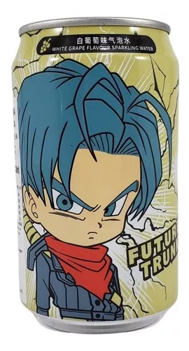 Refrigerante Dragon Ball Trunks do Futuro sabor Uva Verde Ocean