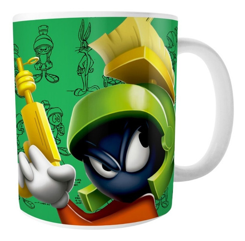 Taza Marvin El Marciano-  Looney Tunes