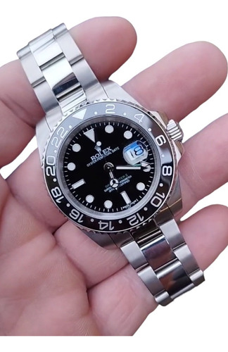 Reloj  Compatible Con No Rolex Gmt Master 2 (Reacondicionado)