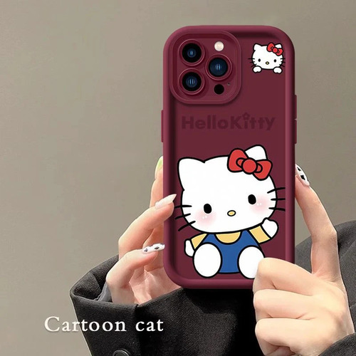 Funda De Teléfono Original De Hello Kitty For iPhone 12 14