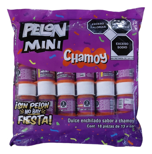 Pelón Pelo Rico Mini Chamoy Mex - g a $277