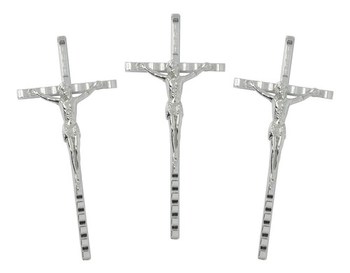 Set Colgantes Crucifijo - Grandes - 10.5 X 5.5 Cm - 3 Pcs