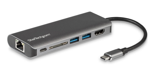 Adaptador Usb-c Hdmi 4k 2 Usb 3.0 Lector De Tarjetas Sd/sdhc