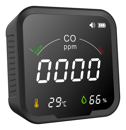 Probador De Calidad Del Aire Carbon Co Pth-9d Monoxide Intel