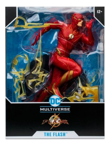 Figura Flash Dc Multiverse Flash 30cm Artic. Wabro 5531