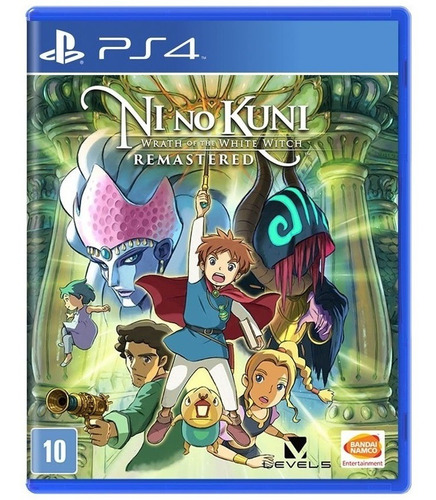 Jogo Midia Fisica Ni No Kuni Wrath Of The White Witch Ps4