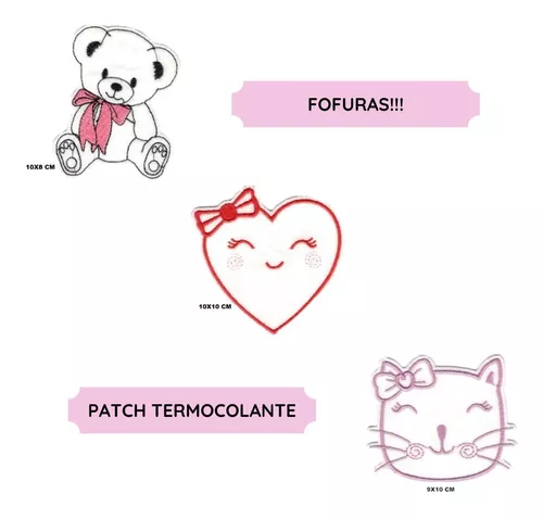 Hello Kitty Personagens - Patche Bordado com Termocolante