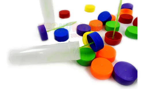Tubo + Tapita + Palito Combo X100 Burbujero Sin Liquido Ap