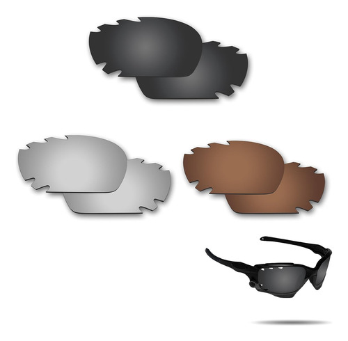 Lentes De Reemplazo De Fiskr Para Oakley Jawbone Vented/raci