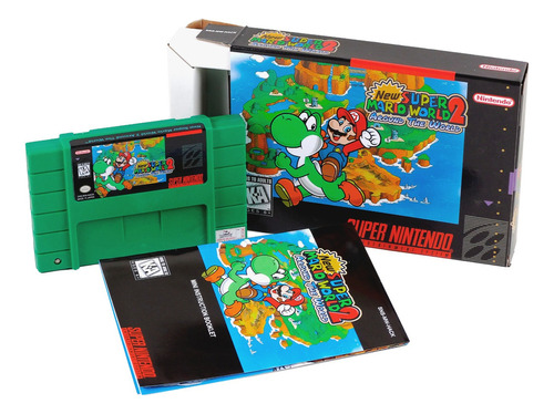 New Super Mario World 2 Around The World Super Nintendo Snes