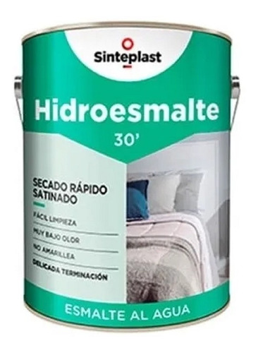 Hidroesmalte De 4lt Sinteplast Blanco Satinado