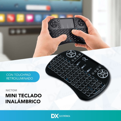 Tv Box Nictom T1pro 8gb Negro 1gb Ram Android + Mini Teclado
