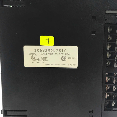 Ge Fanuc Ic693mdl731c Modulo De Saludas Ic693mdl731 7 (Usado)