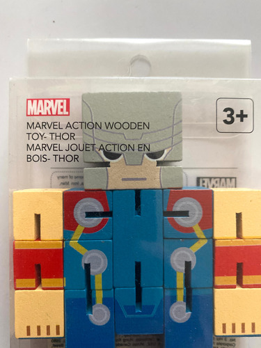 Figura Thor De Madera Marvel (Usado)