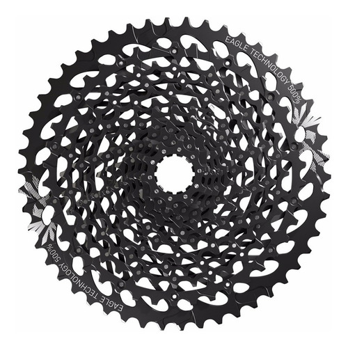 Sram Gx Eagle Xg 1275 10-50 12v Negro Número Mínimo de Dientes 10 Número Máximo de Dientes 50