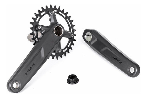 Biela de bicicleta Shimano FC-mt511 de 32 dientes y 175 mm