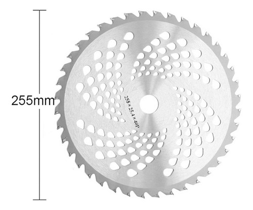 Gi Disco Lamina De Corte Circular Para Rocadeira 25cm 40