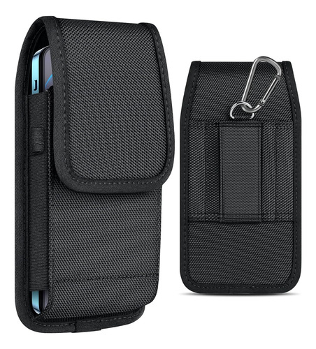 Funda Cinturón Para Celulares Hasta 6.9 Pulgadas Táctico Negro